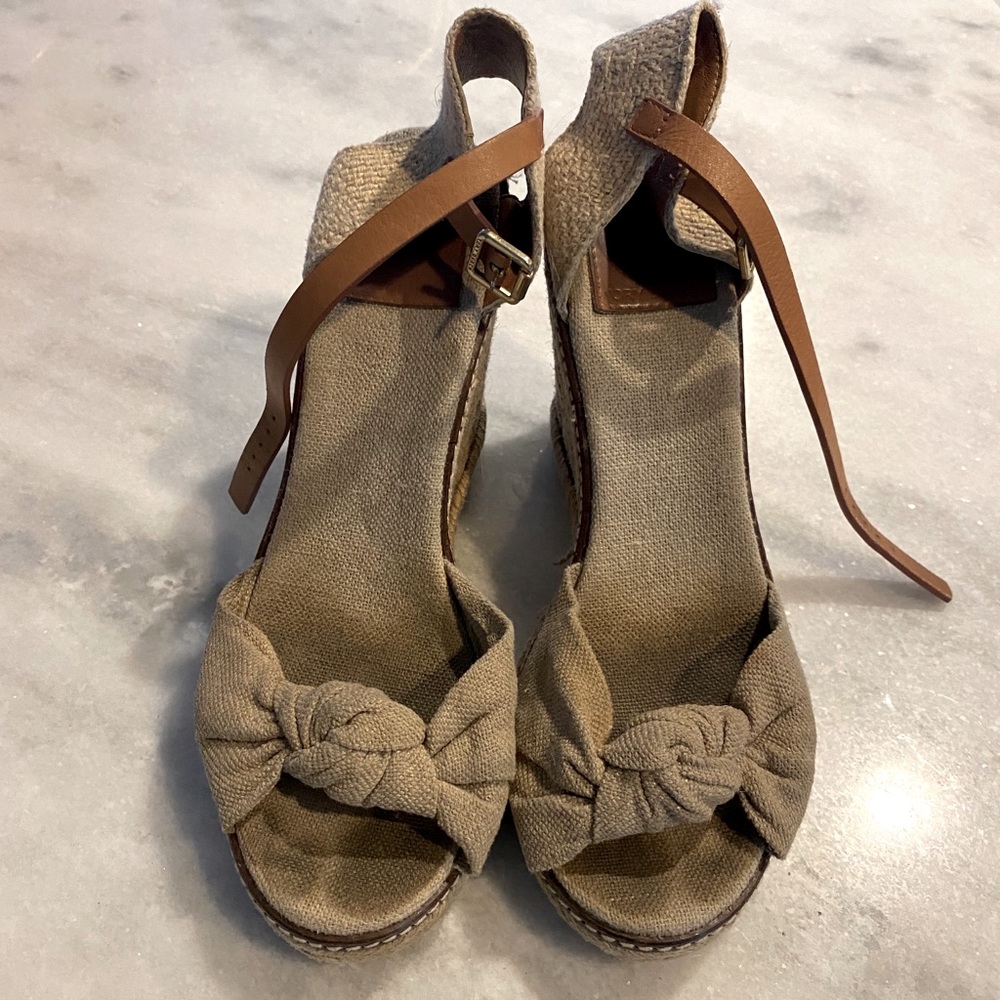 Tory Burch espadrille wedges